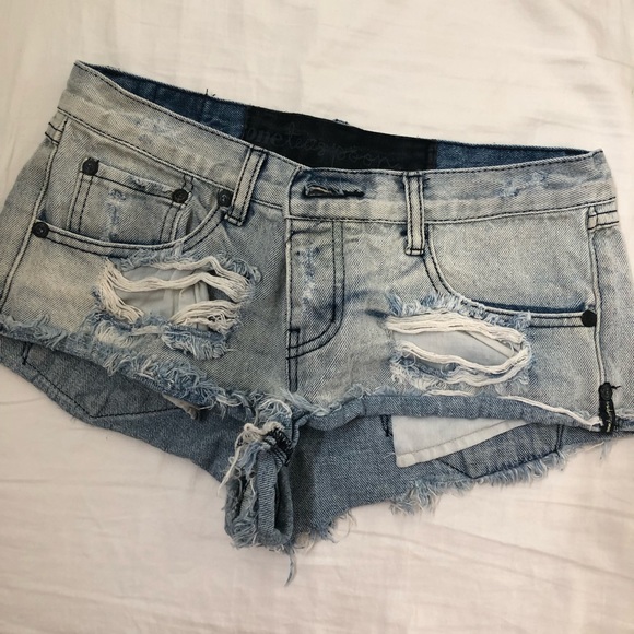 oneteaspoon denim shorts